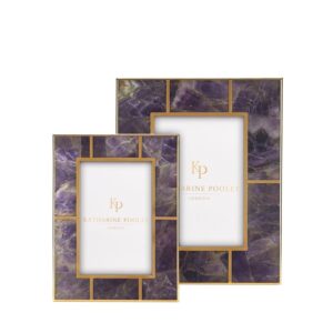 Imperial Amethyst Gold Photo Frame 6 x 8 - Avant Garde Furniture - Designer Furniture Store & Luxury Home Decor