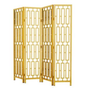 Imperial Gold Geometric Dressing Screen - Avant Garde Furniture - Designer Furniture Store & Luxury Home Decor