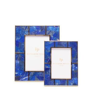 Imperial Lapiz Lazuli Gold Photo Frame 6 x 8 - Avant Garde Furniture - Designer Furniture Store & Luxury Home Decor