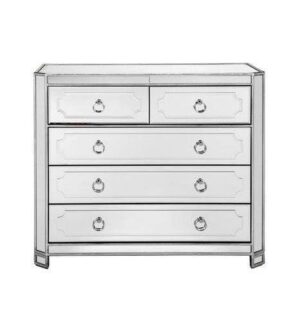 Imperial Silver Drawer Chest - Avant Garde Furniture - Designer Furniture Store & Luxury Home Decor