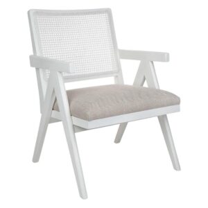Imperial Natural Linen White Oak Occasional Chair - Avant Garde Furniture - Designer Furniture Store & Luxury Home Decor