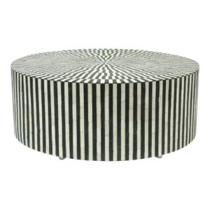 India Black White Bone Coffee Table - Avant Garde Furniture - Designer Furniture Store & Luxury Home Decor
