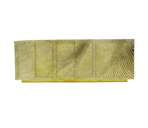 India Brass Wave Buffet Cabinet 198cm - Avant Garde Furniture - Designer Furniture Store & Luxury Home Decor