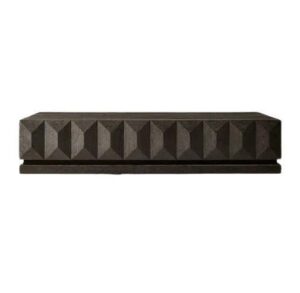 India Geometric Dark Oak Cabinet - Avant Garde Furniture - Designer Furniture Store & Luxury Home Decor