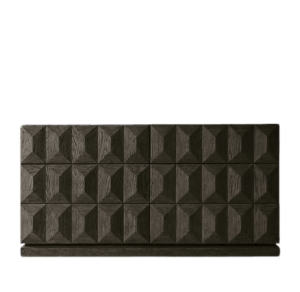 India Geometric Dark Oak Drawer Chest - Avant Garde Furniture - Designer Furniture Store & Luxury Home Decor