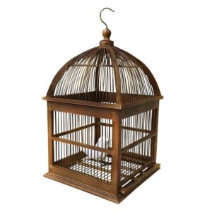 Isabella Antique Brown Birdcage - Avant Garde Furniture - Designer Furniture Store & Luxury Home Decor