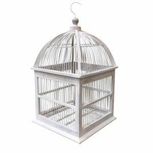 Isabella White Antique Birdcage - Avant Garde Furniture - Designer Furniture Store & Luxury Home Decor