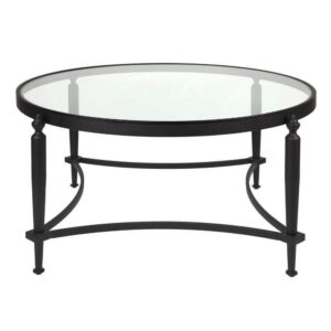 Jak Black Glass Coffee Table - Avant Garde Furniture - Designer Furniture Store & Luxury Home Decor