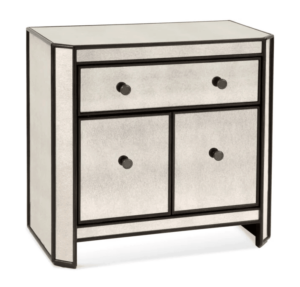 Kent Antique Mirror Black Cabinet - Avant Garde Furniture - Designer Furniture Store & Luxury Home Decor