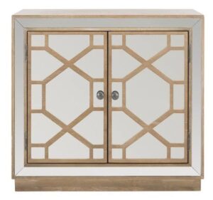 Kira Antique Gold Mirror Cabinet - Avant Garde Furniture - Designer Furniture Store & Luxury Home Decor