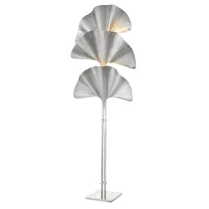 Las Palmas Silver Plated Floor Lamp 197cm - Avant Garde Furniture - Designer Furniture Store & Luxury Home Decor
