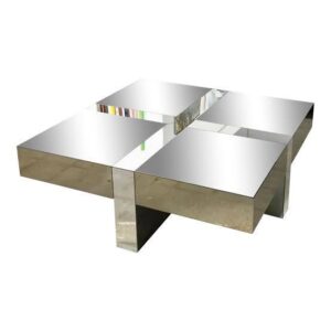 Laurent Smoked Mirror Coffee Table - Avant Garde Furniture - Designer Furniture Store & Luxury Home Decor