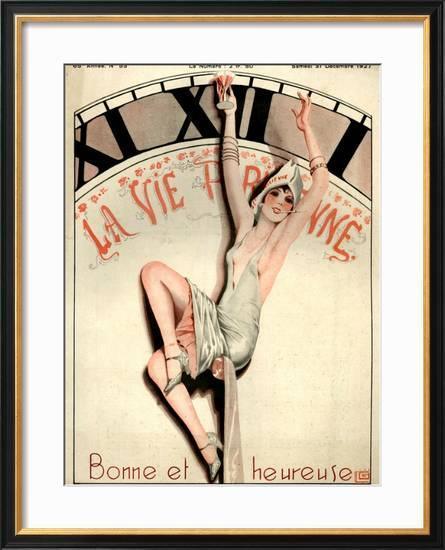 La Vie Parisienne 1920s France Framed Art 61cm - Avant Garde Furniture - Designer Furniture Store & Luxury Home Decor
