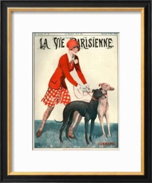 La Vie Parisienne 1920s France Framed Fine Art 61cm - Avant Garde Furniture - Designer Furniture Store & Luxury Home Decor