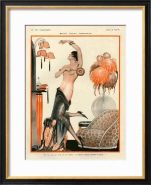 La Vie Parisienne 1920s France Framed Fine Art 61cm - Avant Garde Furniture - Designer Furniture Store & Luxury Home Decor