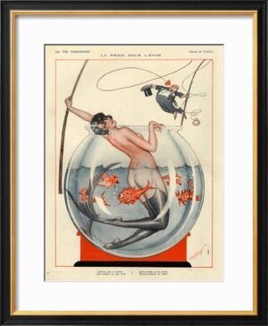 La Vie Parisienne 1920s France Framed Fine Art 61cm - Avant Garde Furniture - Designer Furniture Store & Luxury Home Decor
