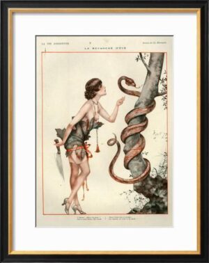 La Vie Parisienne 1920s France Framed Fine Art 61cm - Avant Garde Furniture - Designer Furniture Store & Luxury Home Decor