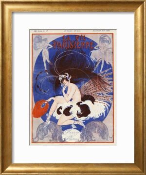 La Vie Parisienne 1920s France Framed Fine Art 61cm - Avant Garde Furniture - Designer Furniture Store & Luxury Home Decor