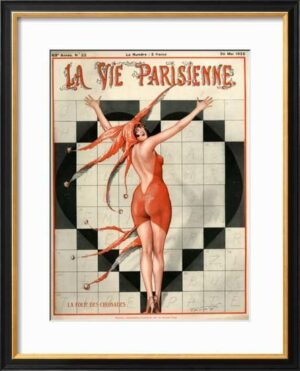 La Vie Parisienne 1920s France Framed Fine Art 61cm - Avant Garde Furniture - Designer Furniture Store & Luxury Home Decor