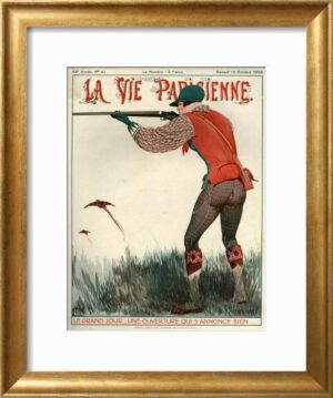 La Vie Parisienne 1920s France Framed Fine Art 61cm - Avant Garde Furniture - Designer Furniture Store & Luxury Home Decor