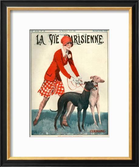 La Vie Parisienne 1920s France Framed Fine Art 61cm - Avant Garde Furniture - Designer Furniture Store & Luxury Home Decor