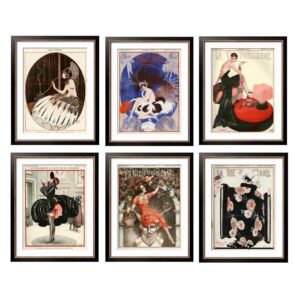 La Vie Parisienne Fine Art Print Set - Avant Garde Furniture - Designer Furniture Store & Luxury Home Decor