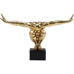 Le Object Male Athlete Large Gold Sculpture 100cm - Avant Garde Furniture - Designer Furniture Store & Luxury Home Decor