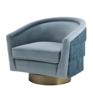 Le Vante Savona Blue Velvet Armchair - Avant Garde Furniture - Designer Furniture Store & Luxury Home Decor