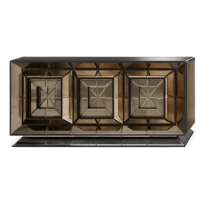 Louvre Jewel Art Déco Bronze Mirror Credenza - Avant Garde Furniture - Designer Furniture Store & Luxury Home Decor