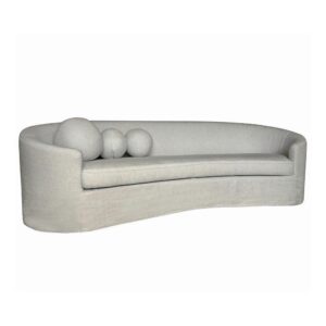 Manolo Natural Linen Slip Cover Sofa 253cm - Avant Garde Furniture - Designer Furniture Store & Luxury Home Decor