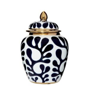 Matisse Glazed Porcelain Ginger Jar 33cm - Avant Garde Furniture - Designer Furniture Store & Luxury Home Decor