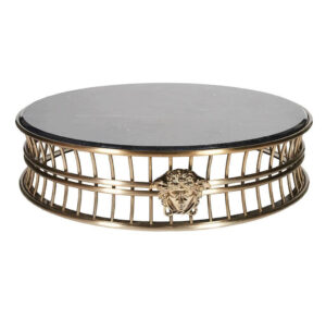 Medusa Nero Marble Gold Coffee Table - Avant Garde Furniture - Designer Furniture Store & Luxury Home Decor