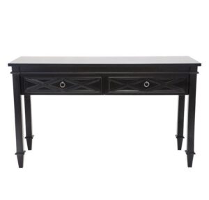 Mercer Black Silver Plantation Console Table - Avant Garde Furniture - Designer Furniture Store & Luxury Home Decor