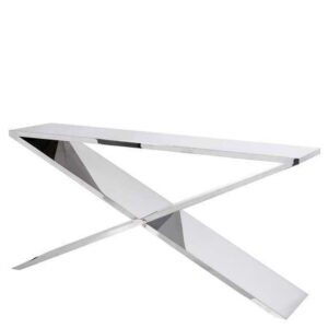 Metropole Stainless Steel Console Table - Avant Garde Furniture - Designer Furniture Store & Luxury Home Decor