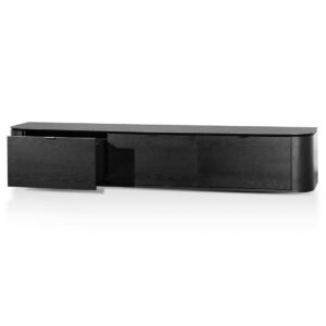 Mondo Black Oak Entertainment Unit 240cm - Avant Garde Furniture - Designer Furniture Store & Luxury Home Decor