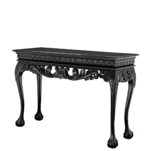 Morelli Black Console Table - Avant Garde Furniture - Designer Furniture Store & Luxury Home Decor