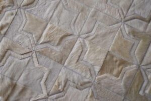 Moroccan Beige White Brazilian Cowhide Rug / Per Sq Metre - Avant Garde Furniture - Designer Furniture Store & Luxury Home Decor