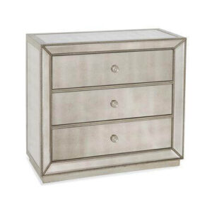 Zara Antique Mirror Silver Chest Drawer - Avant Garde Furniture - Designer Furniture Store & Luxury Home Decor
