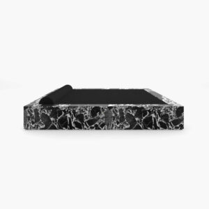 Nero Black Canvas Daybed - Avant Garde Furniture - Designer Furniture Store & Luxury Home Decor