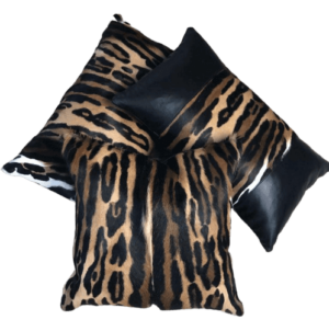 Ocelot Springbok Hide Cushion Set of 3 - Avant Garde Furniture - Designer Furniture Store & Luxury Home Decor