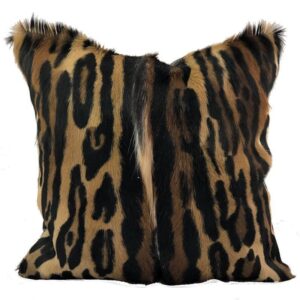 Ocelot Springbok Hide Large Cushion 50cm - Avant Garde Furniture - Designer Furniture Store & Luxury Home Decor