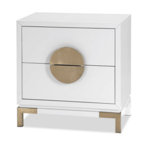 Opium White Ash Brass Cabinet - Avant Garde Furniture - Designer Furniture Store & Luxury Home Decor
