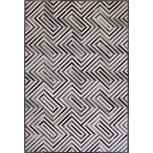 Opt Grey White Cowhide Rug 6 x 9 - Avant Garde Furniture - Designer Furniture Store & Luxury Home Decor