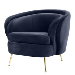 Orion Savona Midnight Blue Chair - Avant Garde Furniture - Designer Furniture Store & Luxury Home Decor