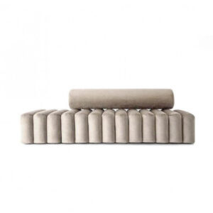 Oroton Sand Velvet Channel Daybed - Avant Garde Furniture - Designer Furniture Store & Luxury Home Decor