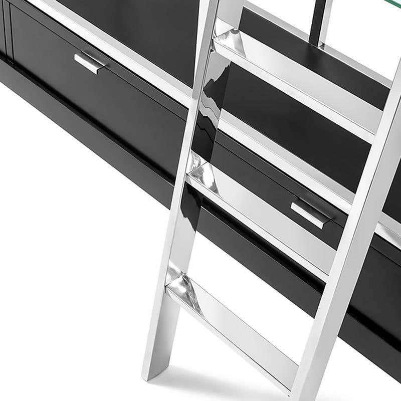 Compagnie Bibliothèque Gold Black Etagere - Avant Garde Furniture - Designer Furniture Store & Luxury Home Decor