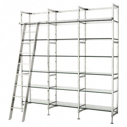 Compagnie Chrome Etagere 238cm - Avant Garde Furniture - Designer Furniture Store & Luxury Home Decor
