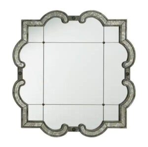 Palatial Antique Silver Venetian Mirror 80cm - Avant Garde Furniture - Designer Furniture Store & Luxury Home Decor