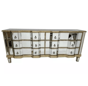 Palazzo Gold Mirror Drawer Wide Chest - Avant Garde Furniture - Designer Furniture Store & Luxury Home Decor
