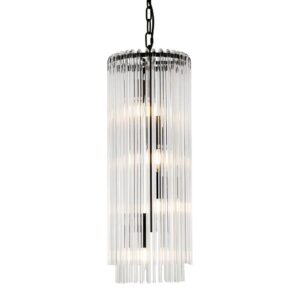 Palladium Crystal Black Pedant Light - Avant Garde Furniture - Designer Furniture Store & Luxury Home Decor